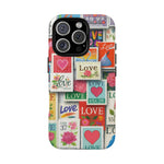 Vintage Romantic Love Stamp iPhone Case | Tough Protection + MagSafe  Shamo's iPhone 16 Pro / Glossy