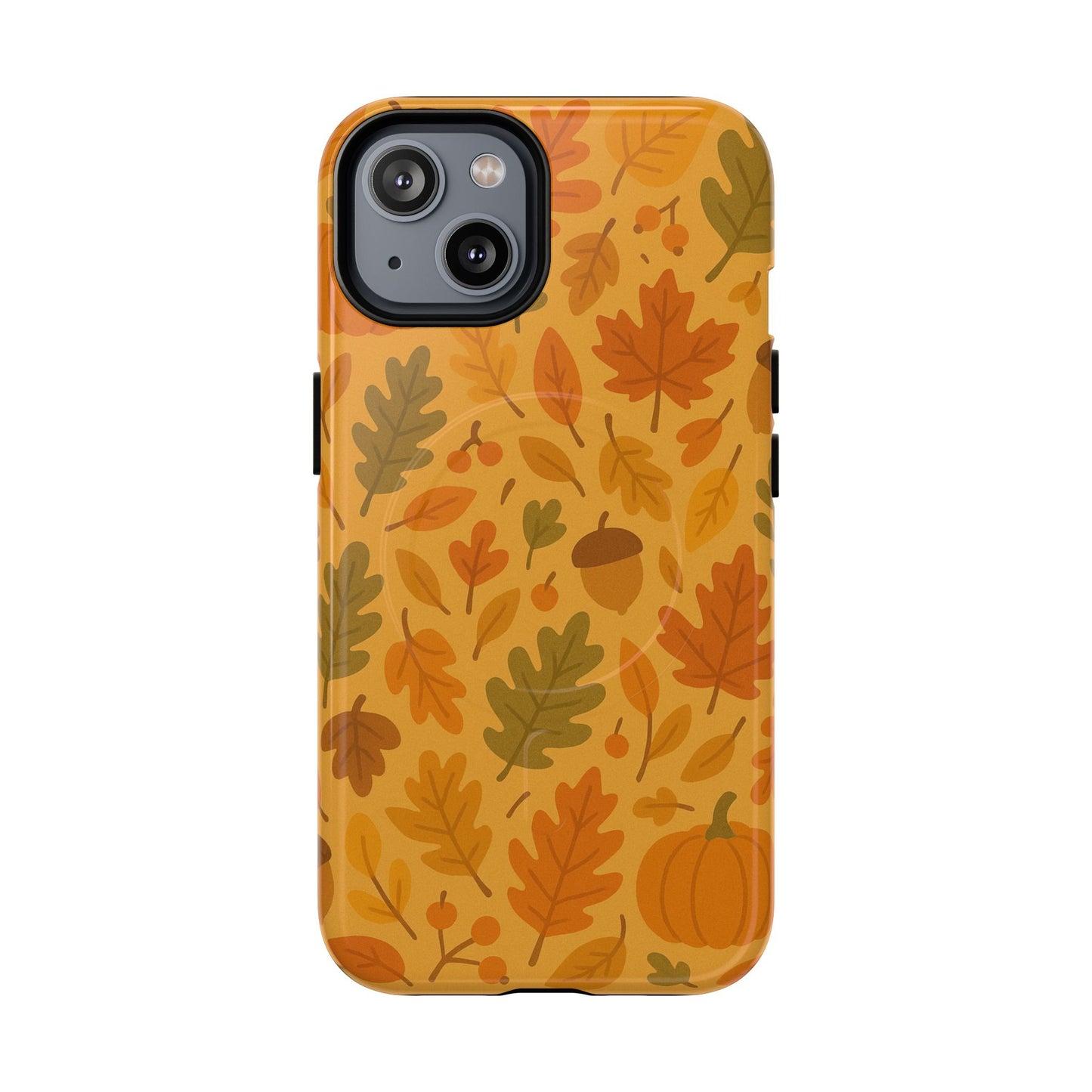 Autumn Leaves Magnetic Phone Case | Compatible with MagSafe