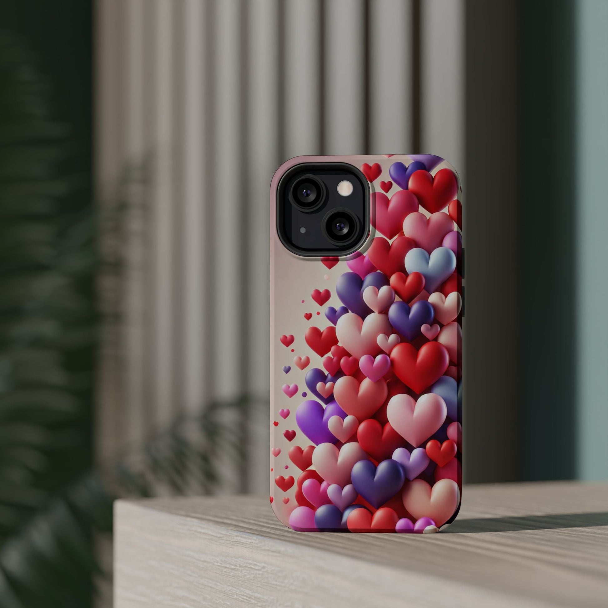 Love Hearts MagSafe iPhone Case — Magnetic, Impact-Resistant  Shamo's