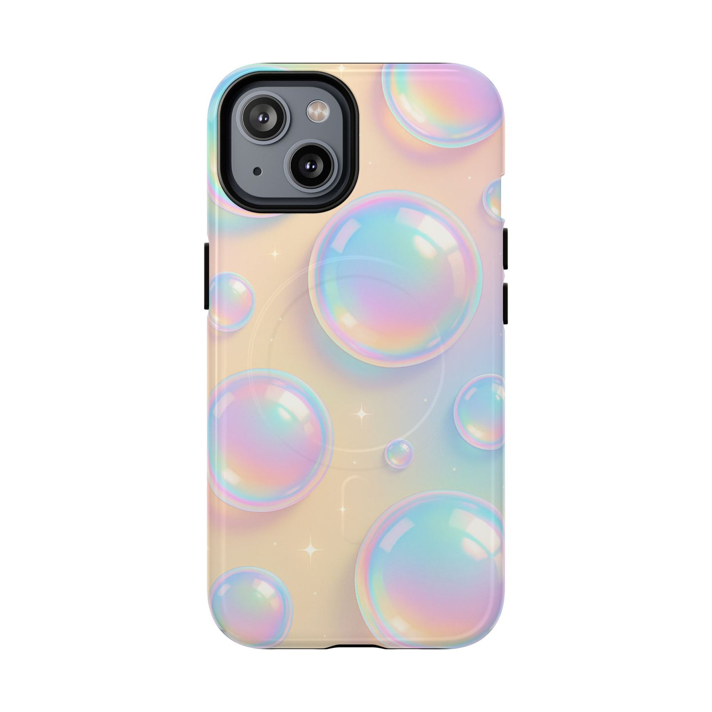 Holographic Bubble iPhone Case - with MagSafe