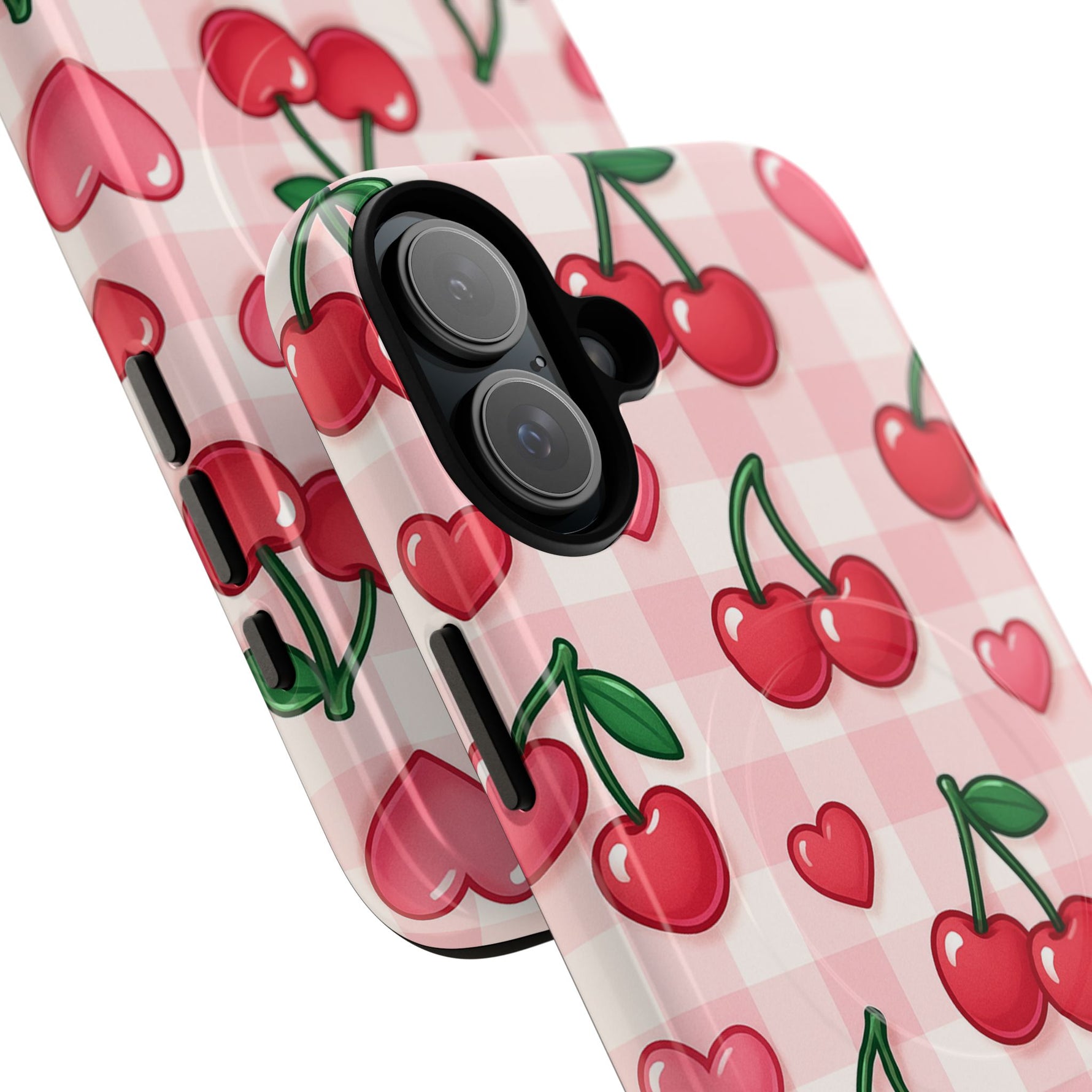 Y2K Cherries & Hearts iPhone Case | MagSafe - Shamo's