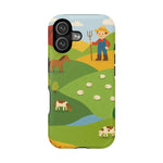 Farm-Themed Impact-Resistant MagSafe Phone Case