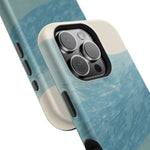 “Calm Over Chaos” Abstract Ocean Wave iPhone Case | MagSafe Compatible  Shamo's