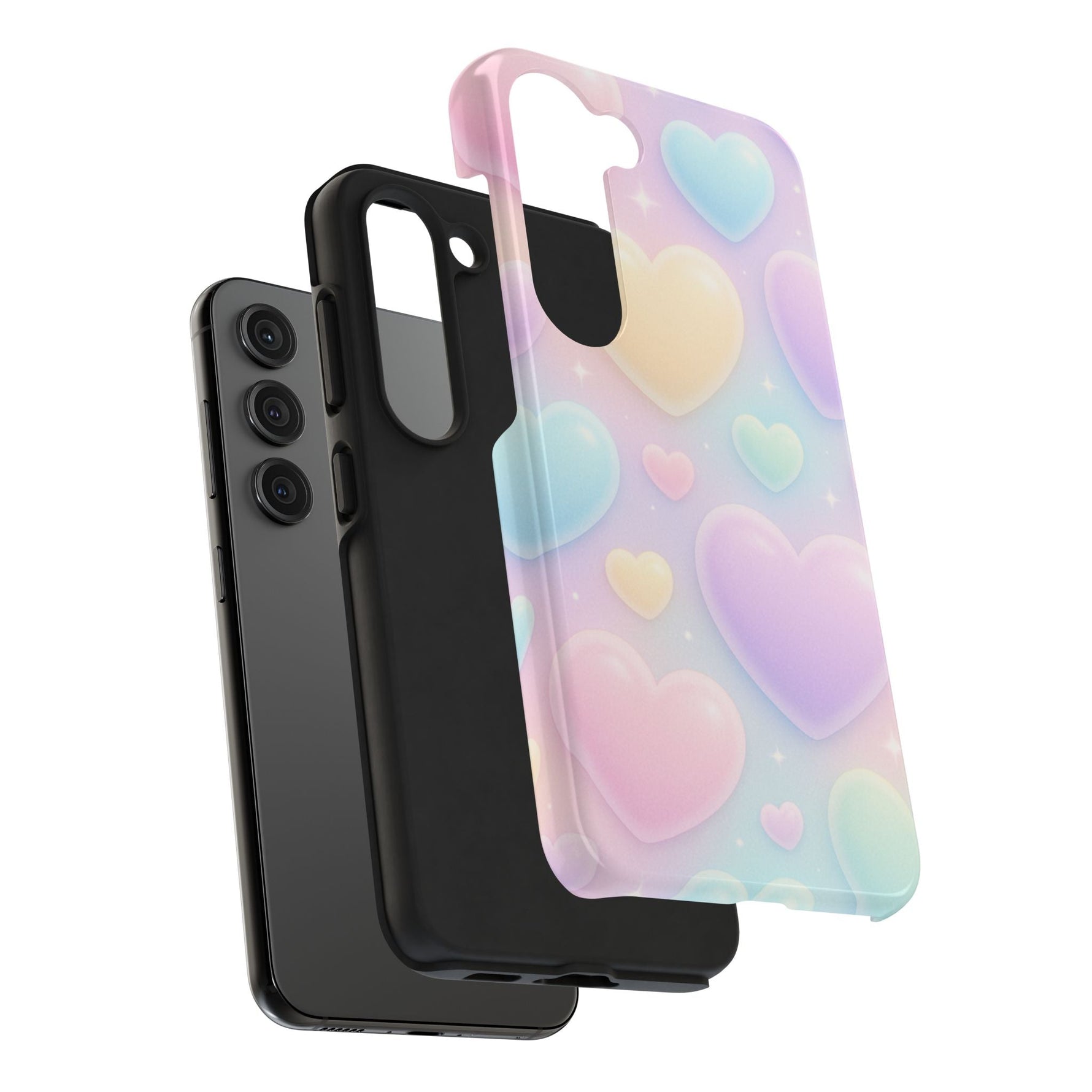 Cute Rainbow Hearts Phone Case  Shamo's