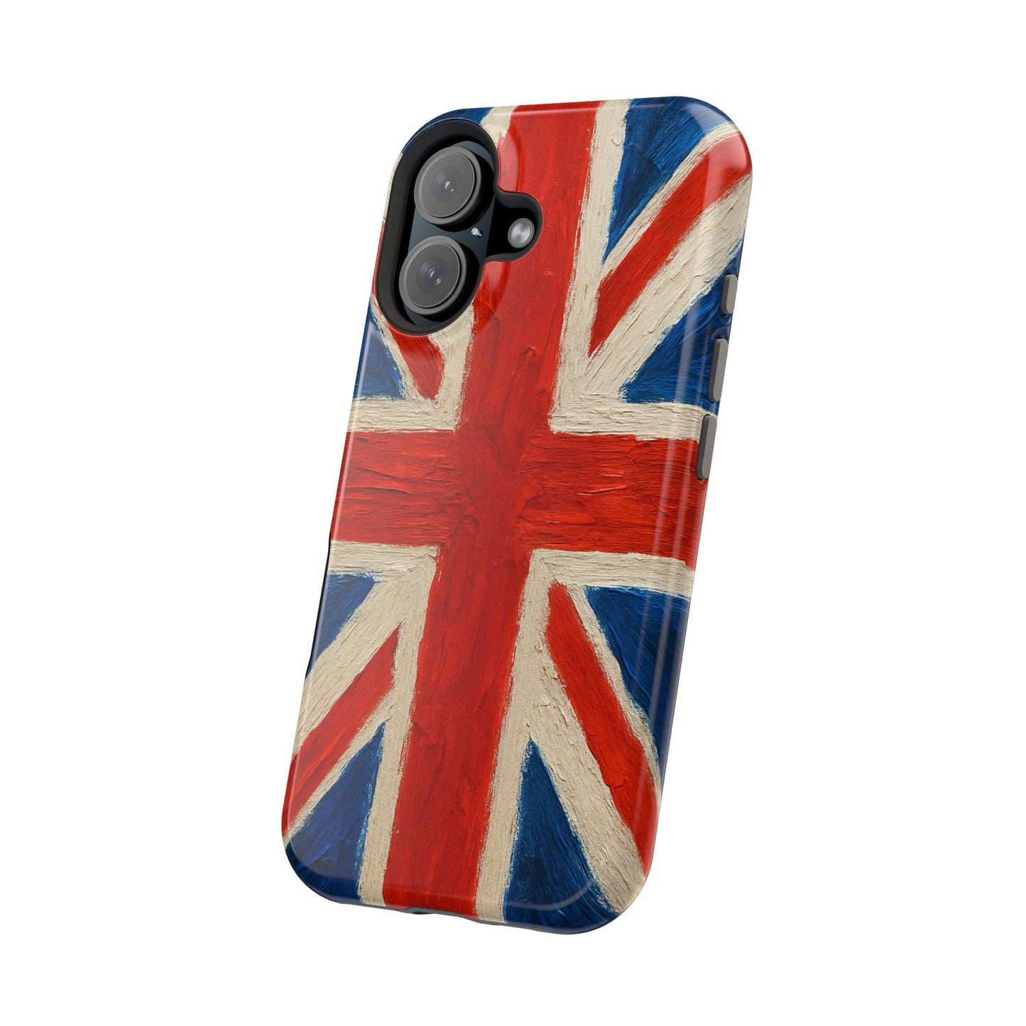 MagSafe Tough iPhone Case — UK Flag Magnetic Impact-Resistant Design  Shamo's