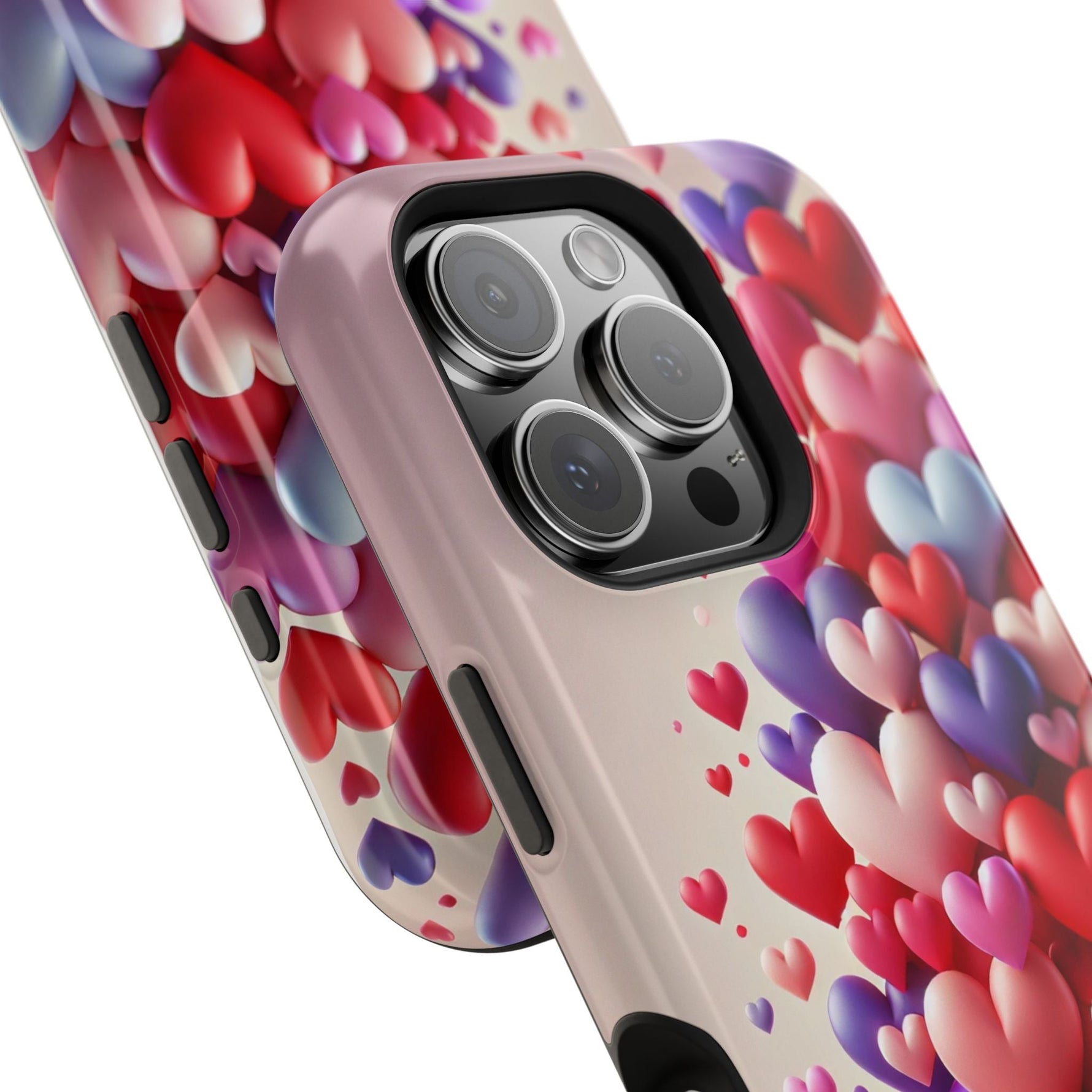 Love Hearts MagSafe iPhone Case — Magnetic, Impact-Resistant  Shamo's