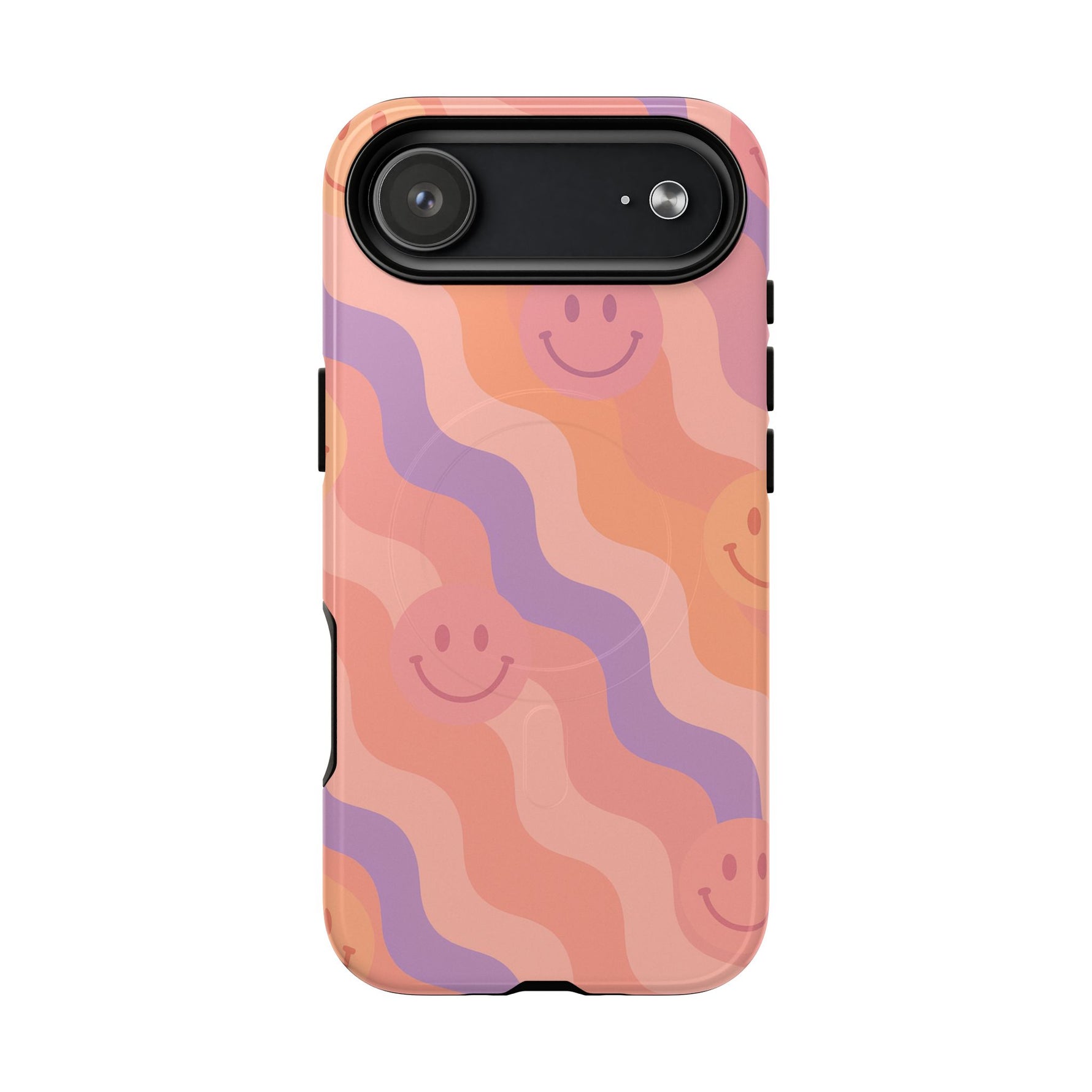 Groovy Smiley Faces Retro iPhone Case | MagSafe - Shamo's