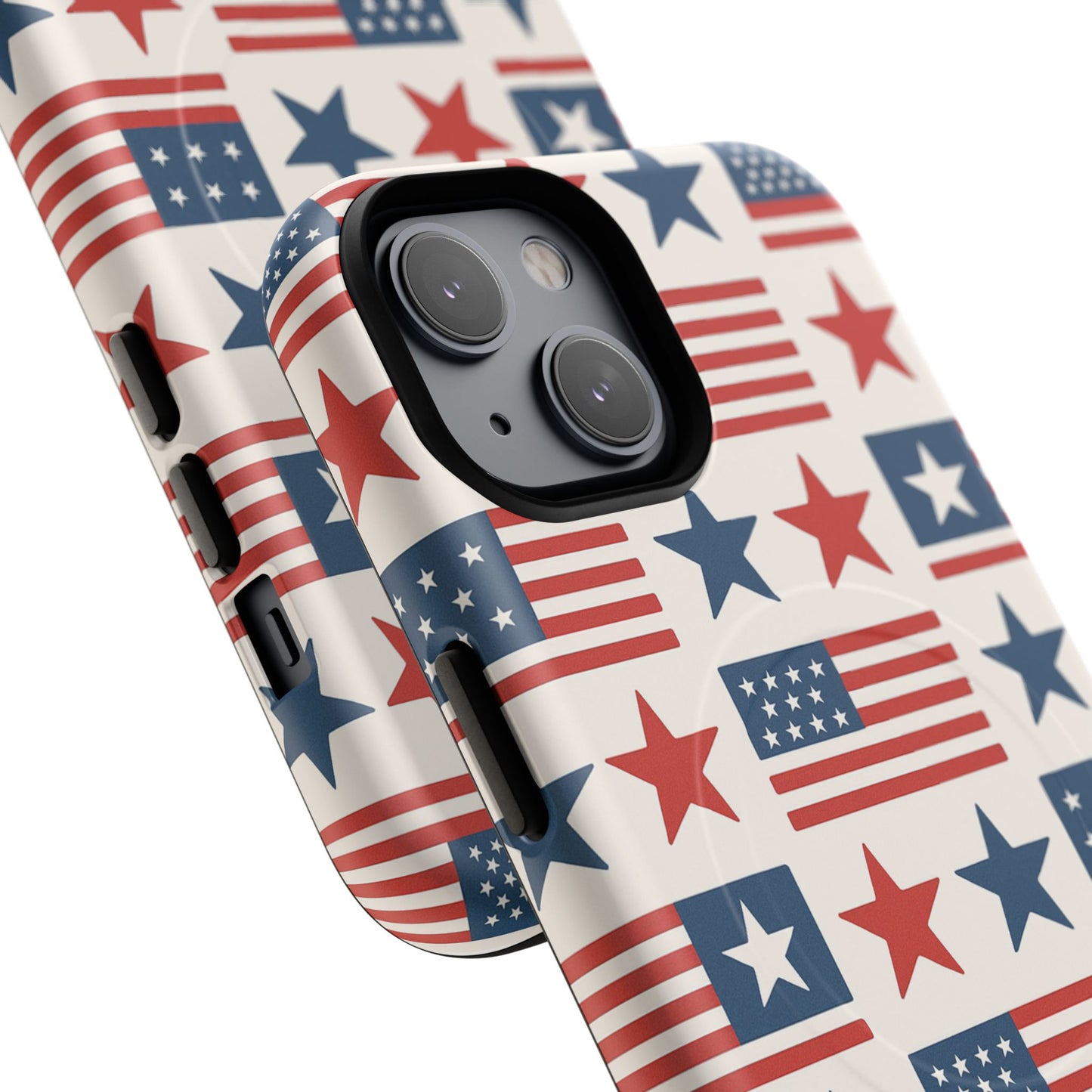 Patriotic American Flag iPhone Case | MagSafe