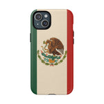 Mexican Flag iPhone Case | MagSafe  Shamo's iPhone 15 Plus / Matte
