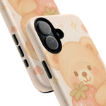 Strawberry Teddy iPhone Case with MagSafe  Shamo's