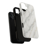 Classic White Marble iPhone Case with MagSafe  Shamo's