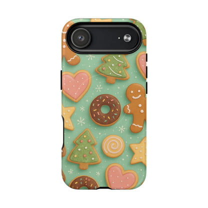 Holiday Cookie Pattern iPhone Case — MagSafe compatible - Shamo's