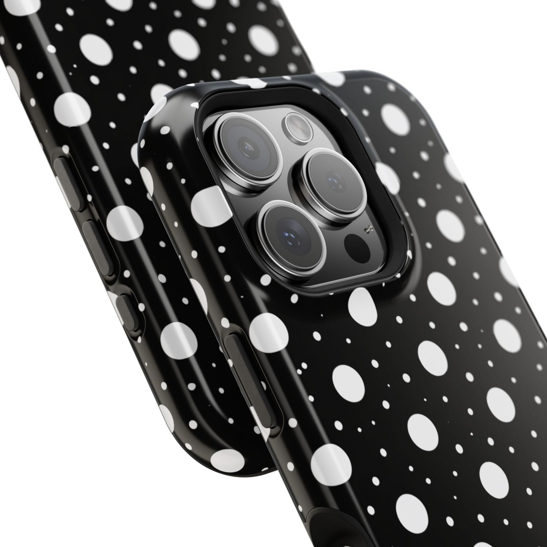 Polka Dot Impact-Resistant iPhone Case | MagSafe