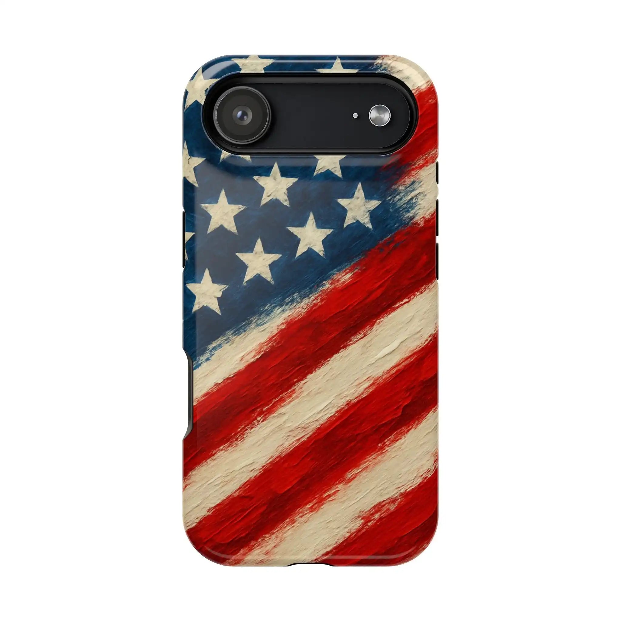 American Flag Tough Phone Case: Show Your Patriotism in Style  Shamo's iPhone 17 Air / Glossy