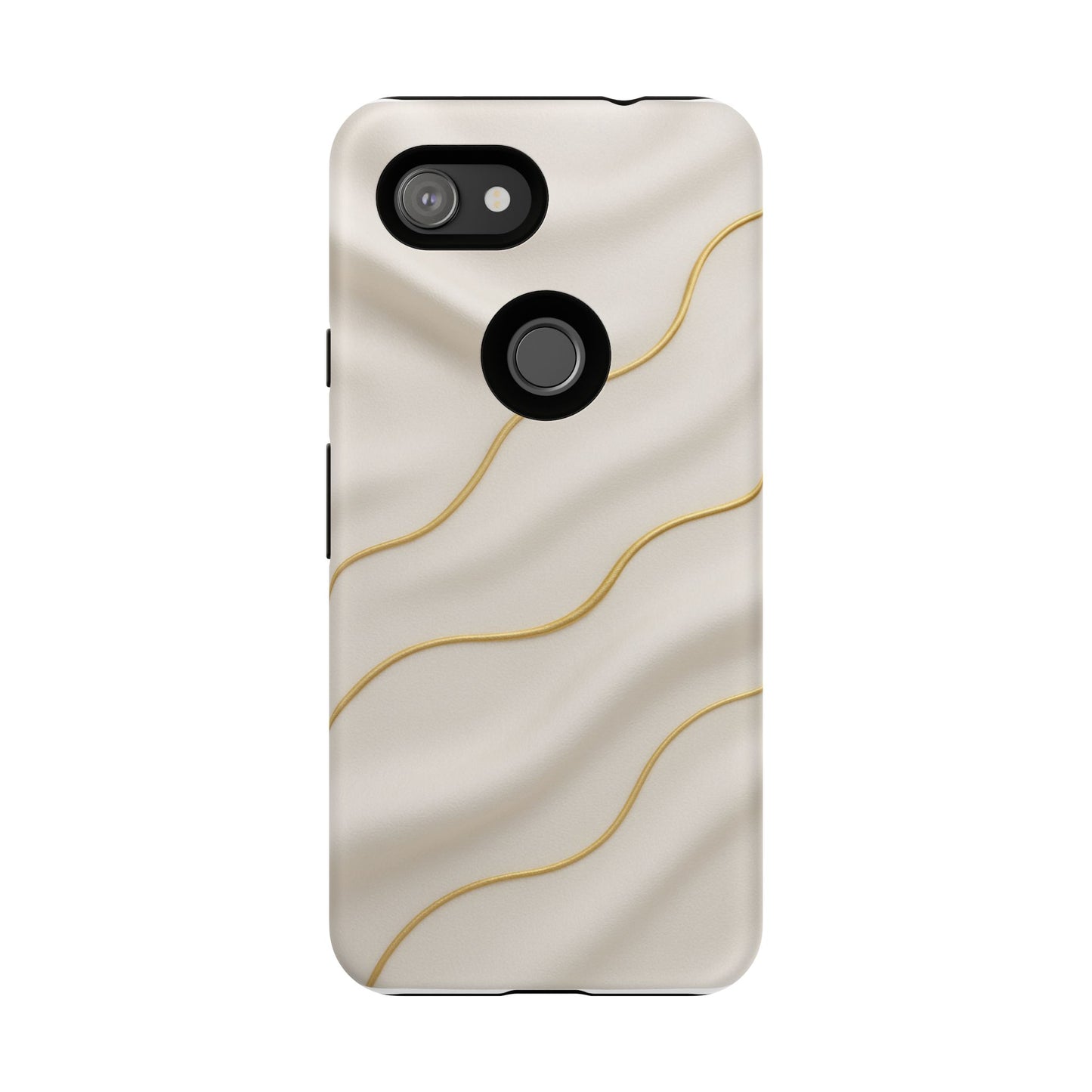 Elegant Gold Wave Tough iPhone Case