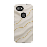 Elegant Gold Wave Tough iPhone Case  Shamo's Google Pixel 3a / Matte