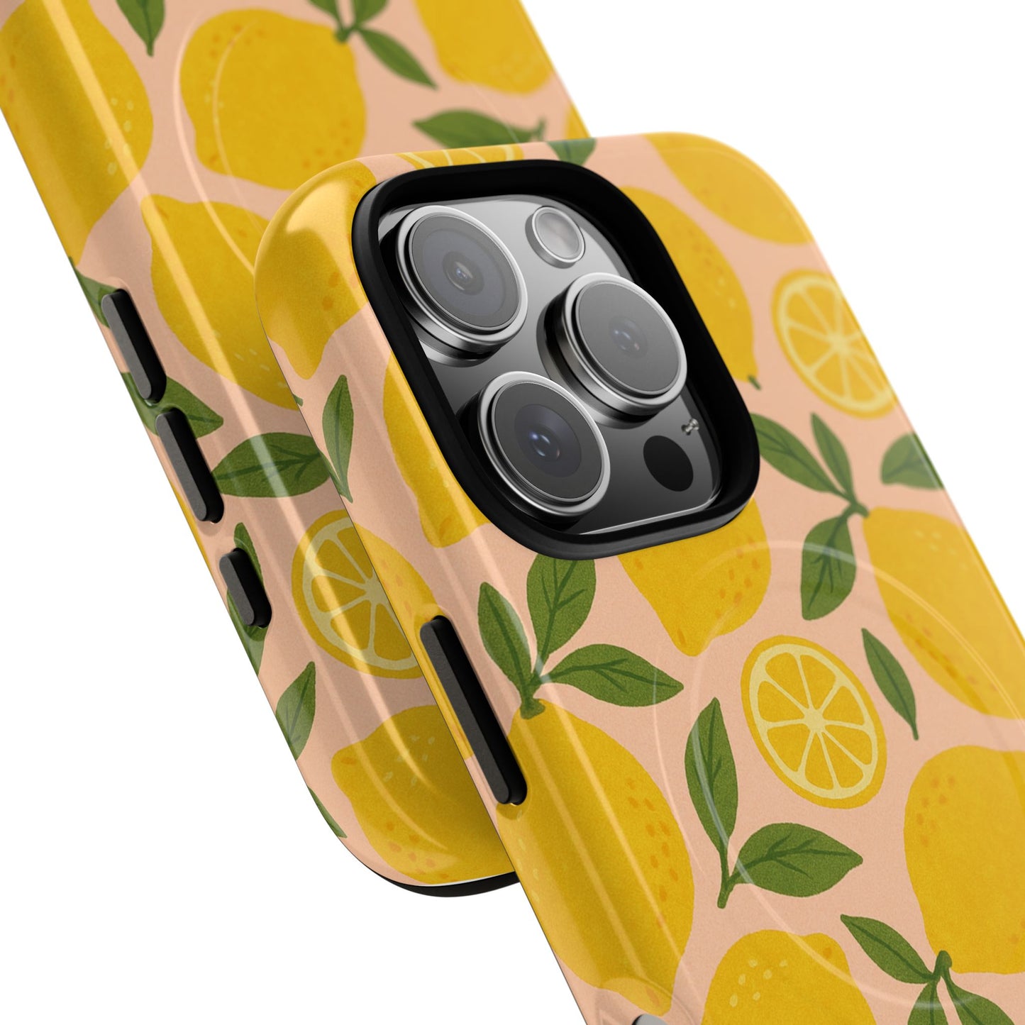Lemon Fruit Design iPhone Case | MagSafe Compatible