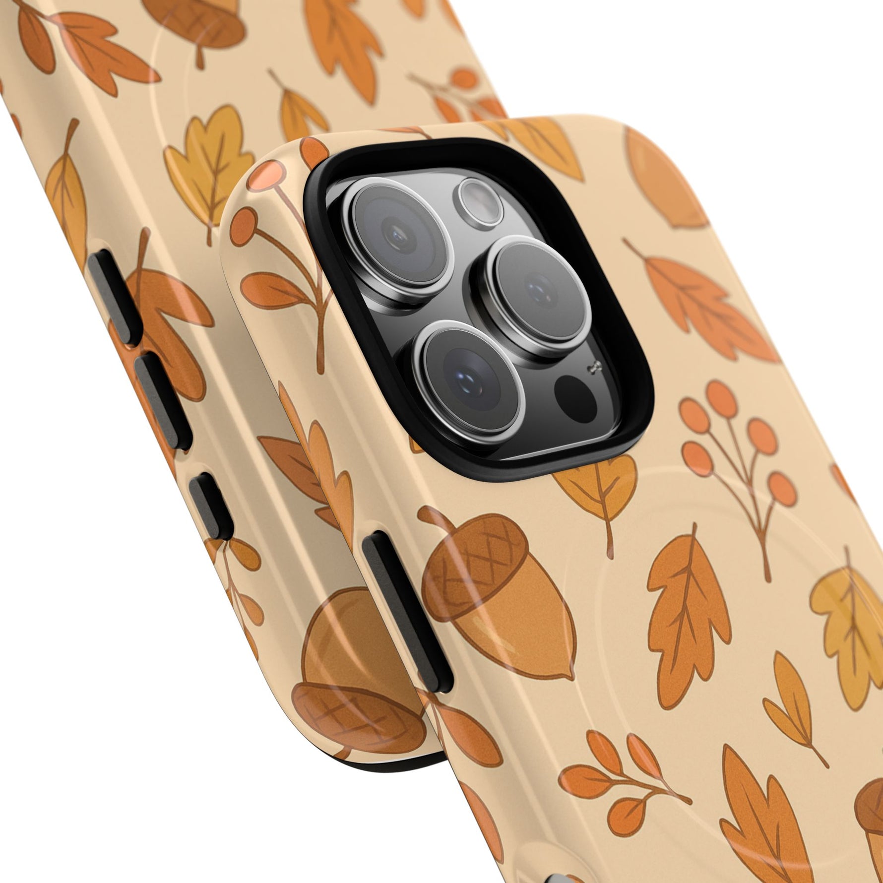 Autumn Leaves Woodland Berries iPhone Case | MagSafe - Shamo's