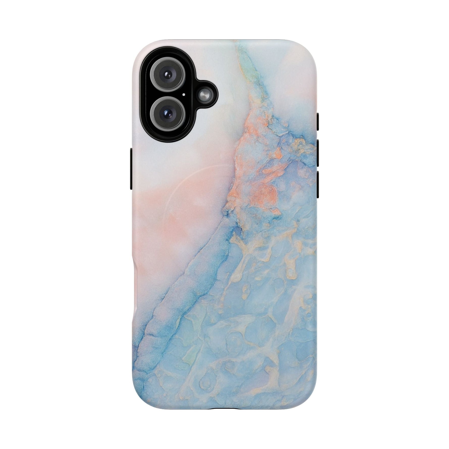 Marble Pastel iPhone Case (MagSafe compatible)  Shamo's iPhone 16 Plus / Matte