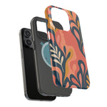 Floral Feminine Abstract MagSafe Impact-Resistant iPhone Case  Shamo's