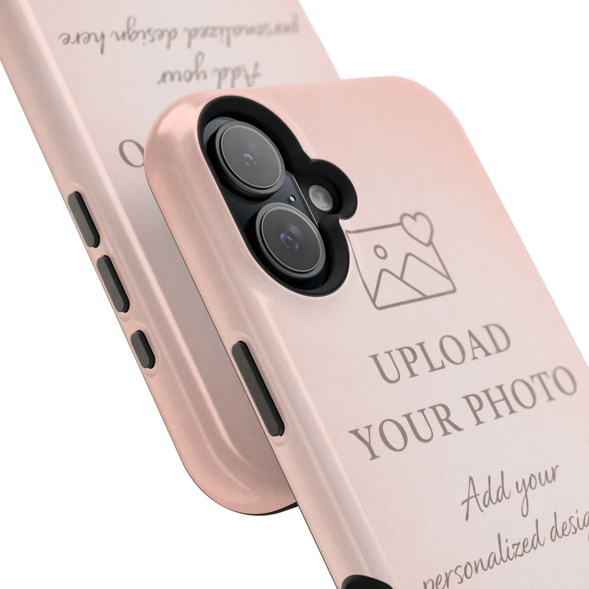 Personalizable iPhone Case | Add Your Own Photo and Text | MagSafe Compatible