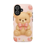 Ribbon Teddy Bear Love iPhone Case with MagSafe - Shamo's
