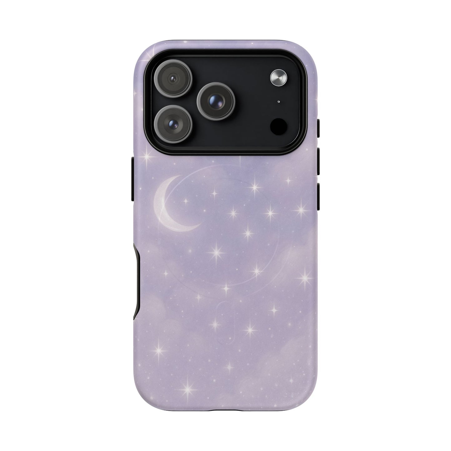 Celestial Lavender iPhone Case — Moon & Stars MagSafe Compatible - Shamo's