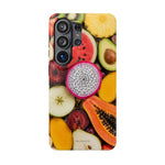 Tropical Fruit Magnetic Impact-Resistant Phone Case with MagSafe