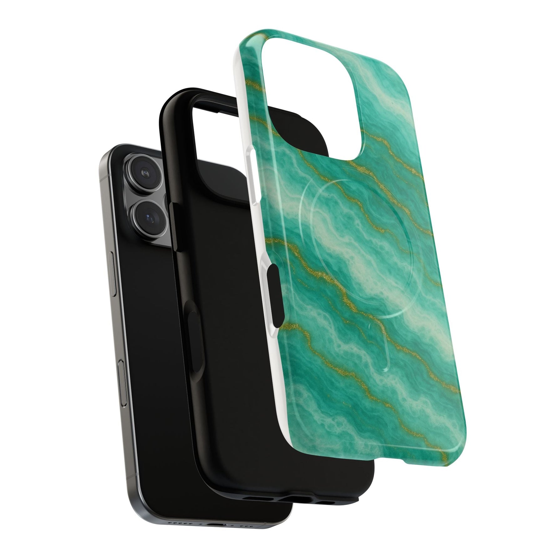 Ocean Marble Flow iPhone Case with MagSafe  Shamo's