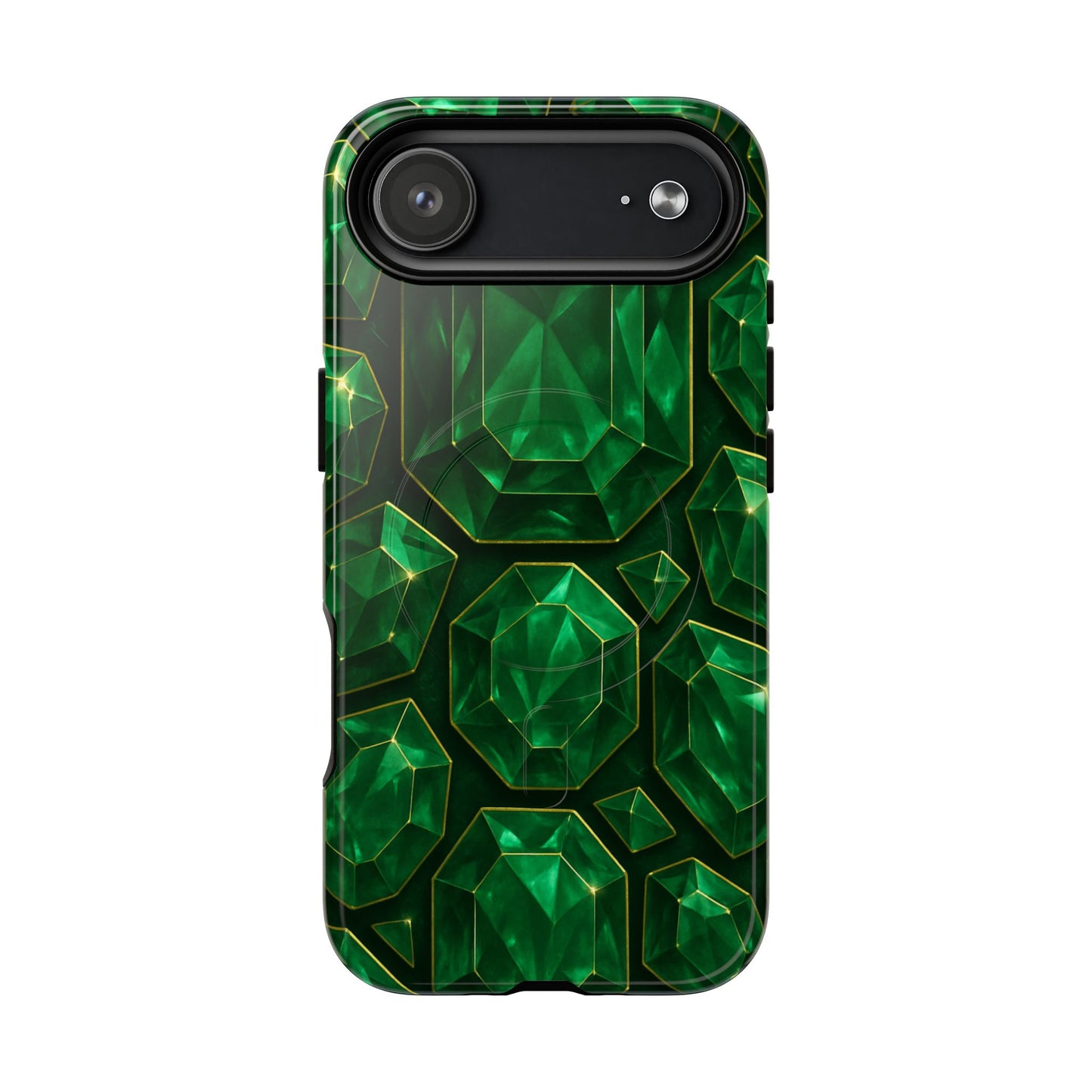 Luxury Series Emerald Gem iPhone Case with MagSafe - Shamo's