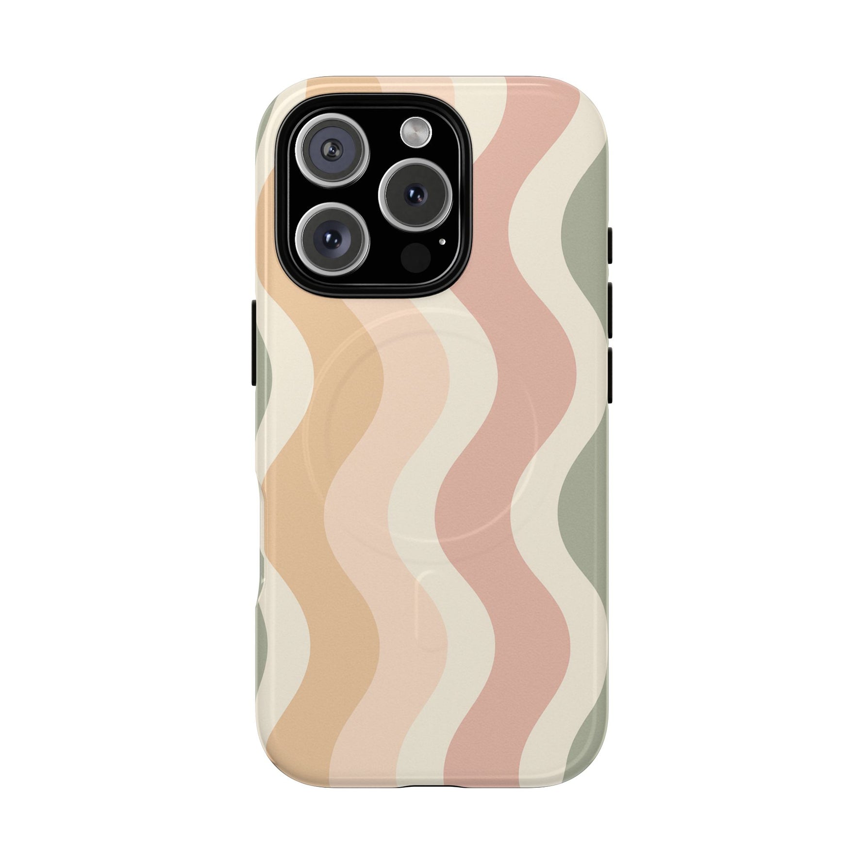 Wavy Lines iPhone Case - MagSafe - Shamo's