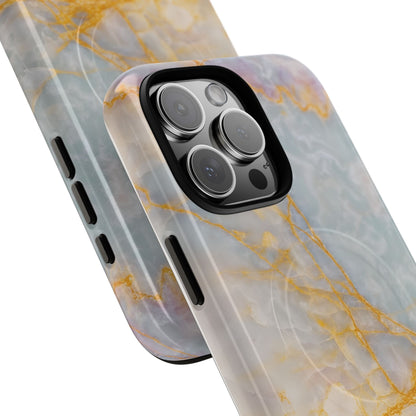 Marble Gold Vein iPhone Case (MagSafe Compatible)