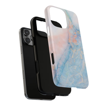 Marble Pastel iPhone Case (MagSafe compatible)