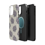 Cute Tiny Hippo Magnetic Impact-Resistant Phone Case