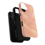 Luxury Series Pink Marble iPhone Case compatible with MagSafe  Shamo's