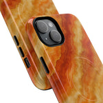 Amber Agate Marble iPhone Case with MagSafe - Shamo's