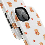 Strawberry Teddy iPhone Case with MagSafe