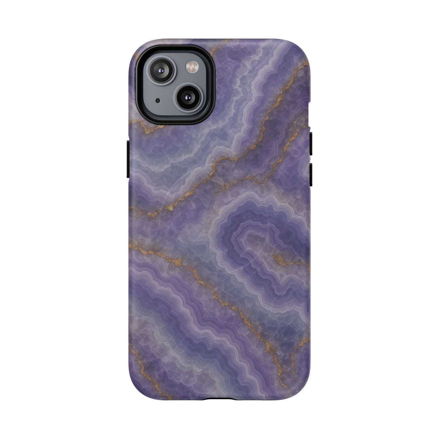 Purple Agate Marble iPhone Case with MagSafe - Shamo's