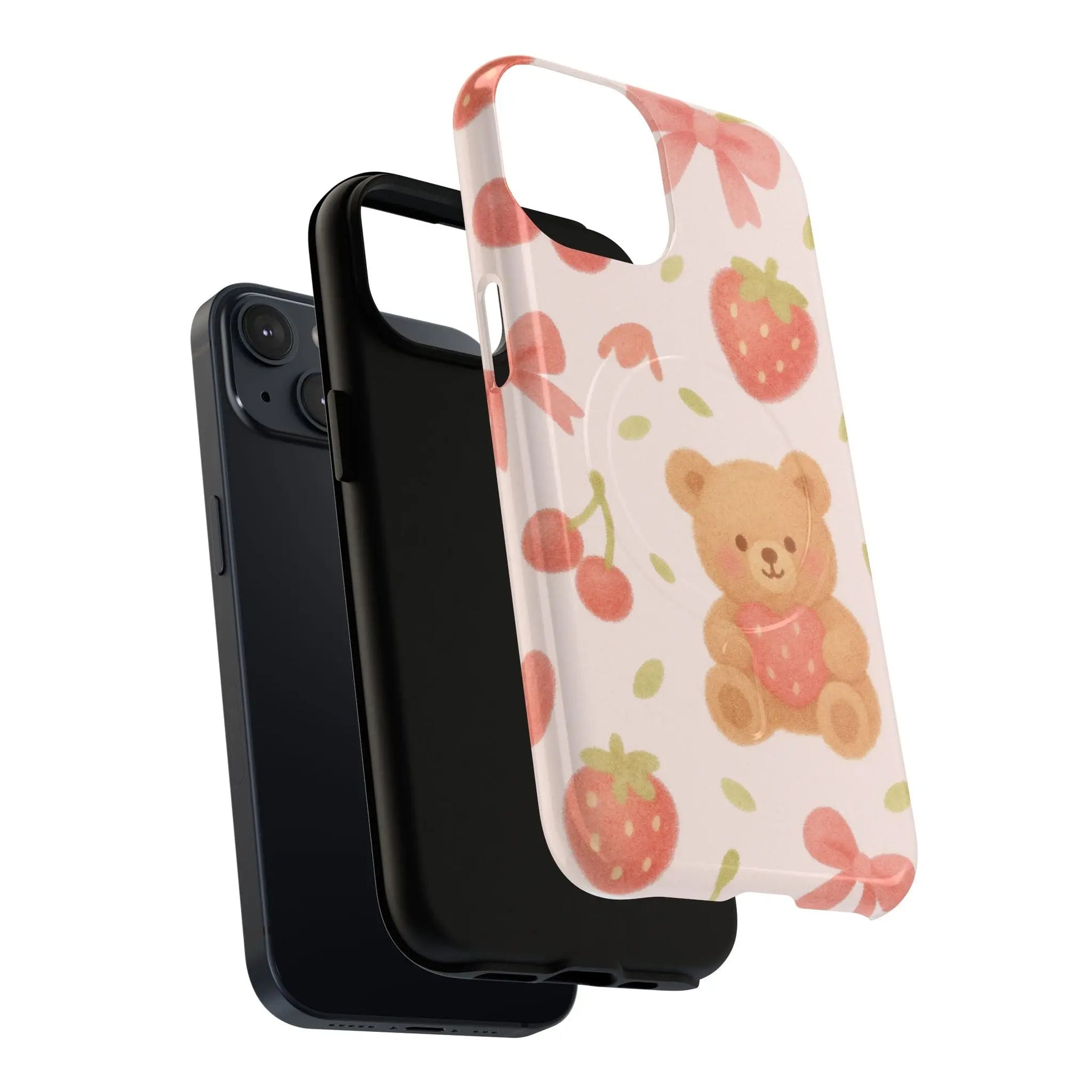 Teddy Berry Basket Friends iPhone Case with MagSafe  Shamo's
