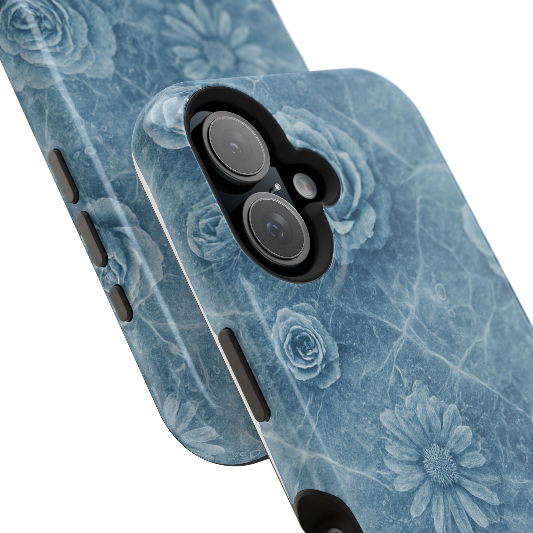 Frozen Flower Impact-Resistant iPhone Case — MagSafe Compatible  Shamo's