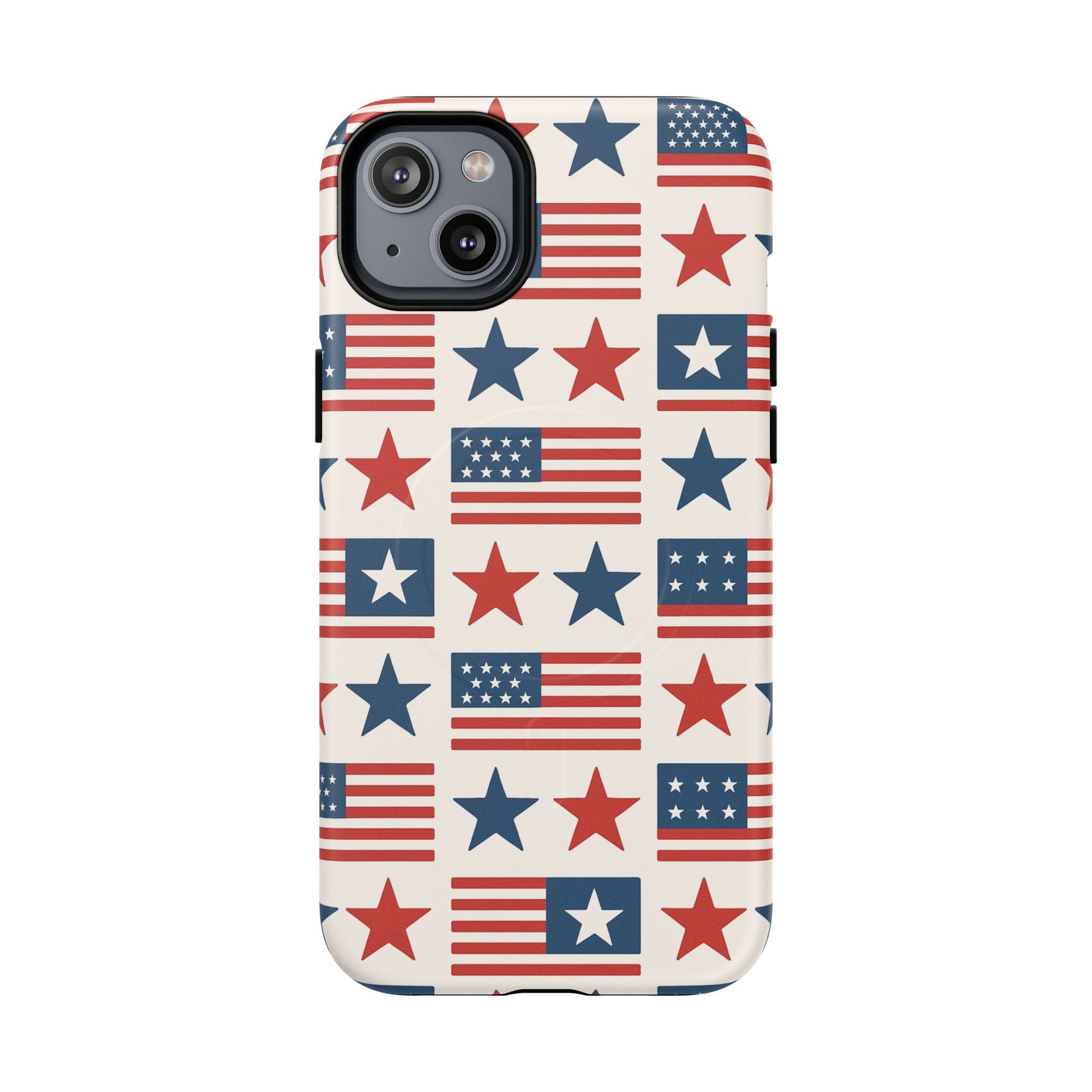 Patriotic American Flag iPhone Case | MagSafe - Shamo's