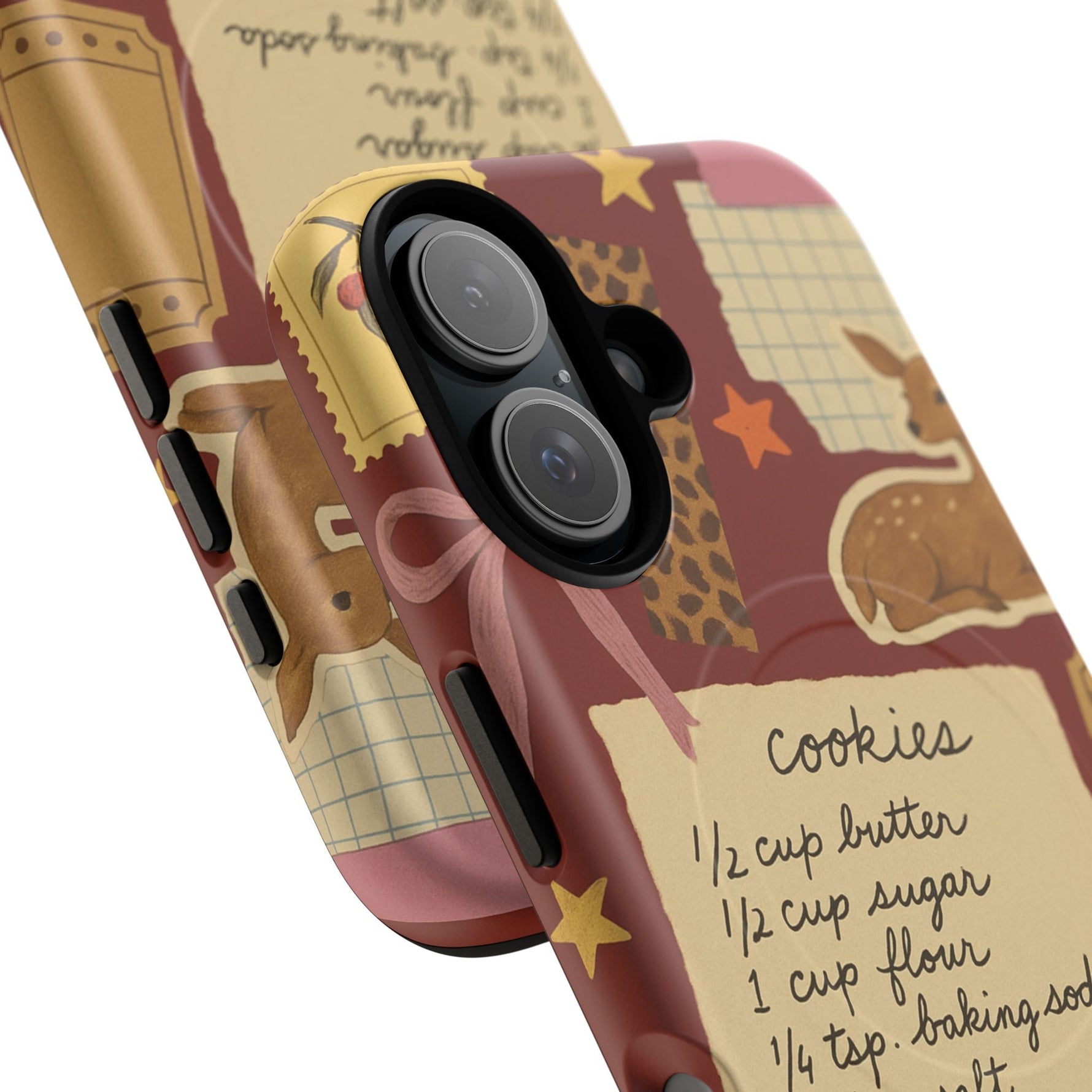 Holiday Receipt Stamps iPhone Case with MagSafe Compatibility  Shamo's