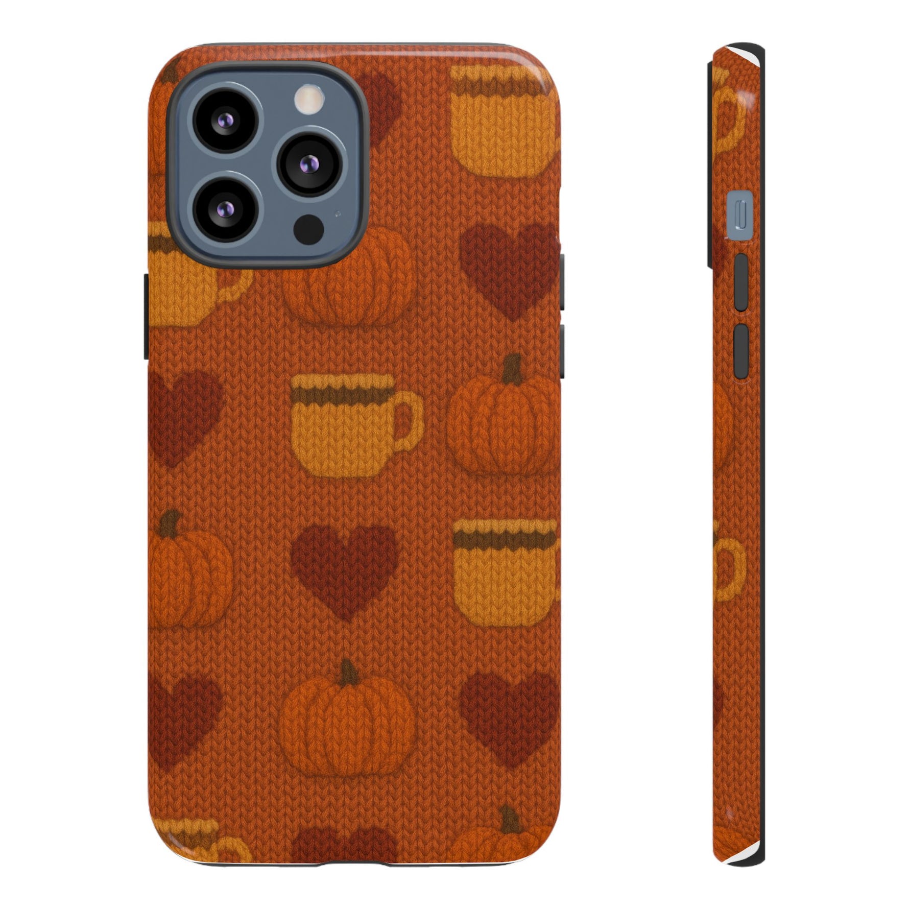 Fall Pumpkin & Coffee iPhone Case - Shamo's