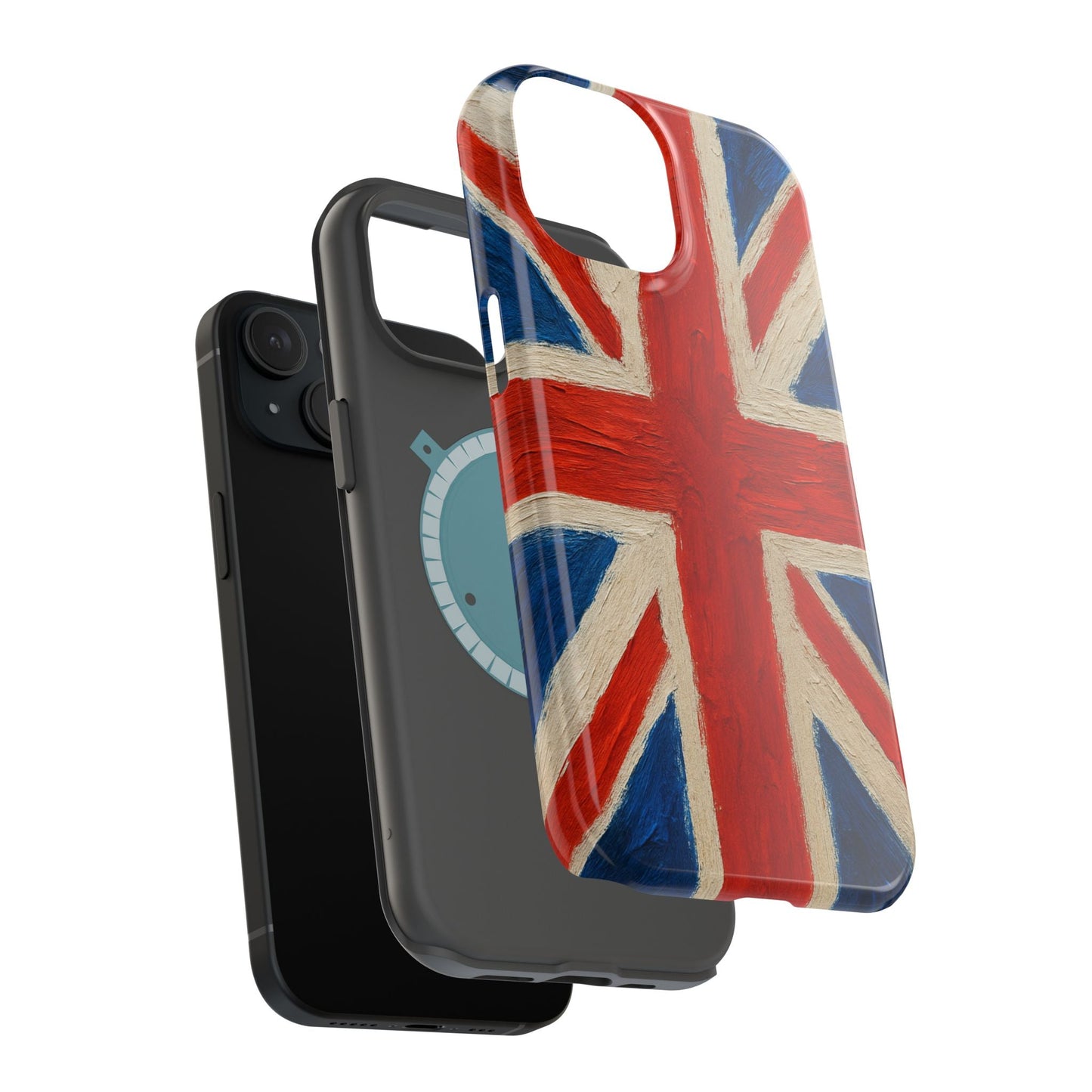 MagSafe Tough iPhone Case — UK Flag Magnetic Impact-Resistant Design  Shamo's