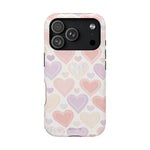 Pastel Heart Love MagSafe Impact-Resistant iPhone Case