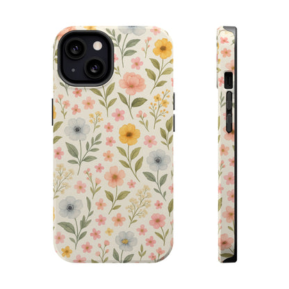Floral Garden Impact iPhone Case with MagSafe compatibility  Shamo's iPhone 13 / Glossy