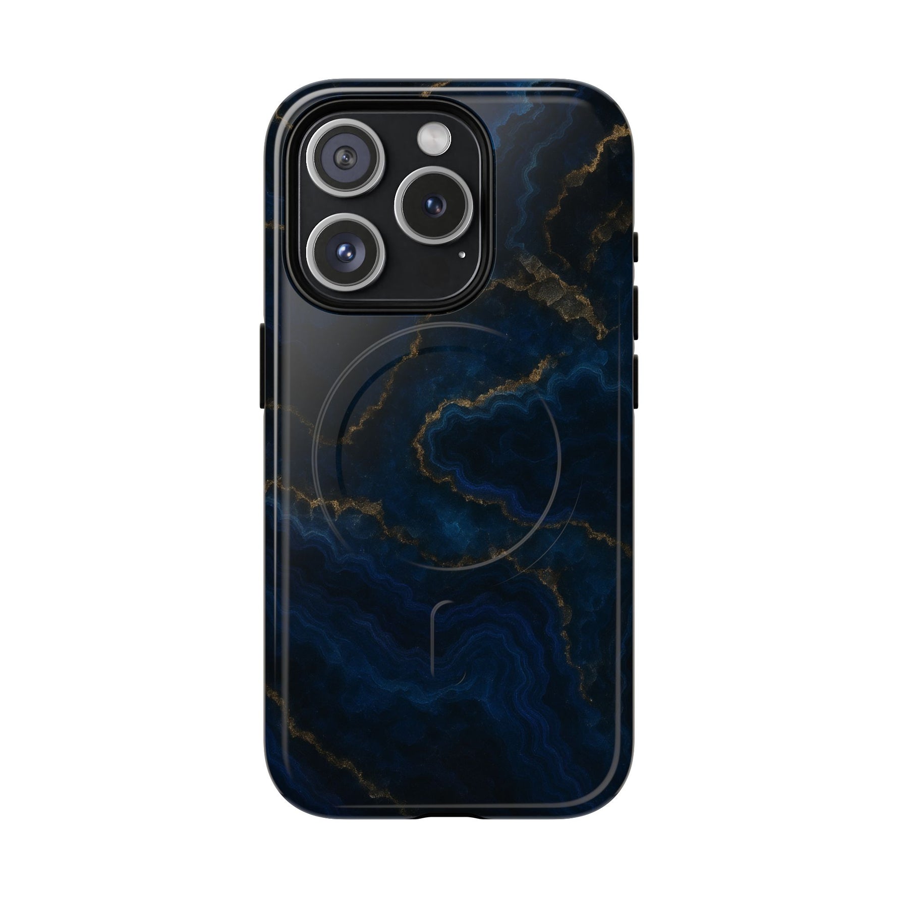 Midnight Marble iPhone Case with MagSafe - Shamo's
