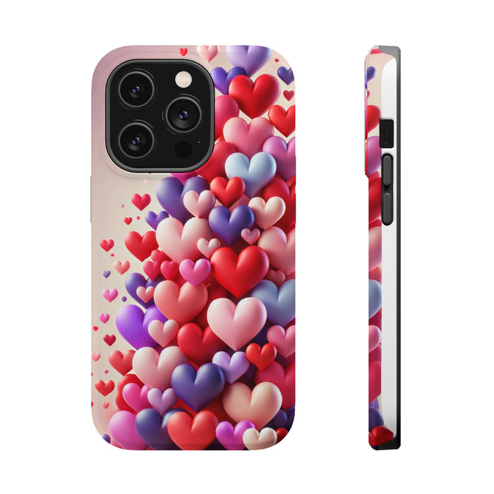 Shamo's Phone Case | MagSafe Compatible | Love Hearts Theme for iPhone 17 and more