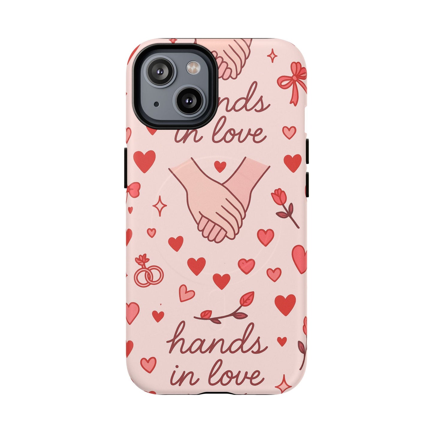 Hands in Love iPhone Case - Compatible with MagSafe  Shamo's iPhone 14 / Matte
