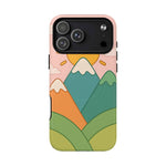 Mountain Sunrise Phone Case - Tough MagSafe Magnetic Design